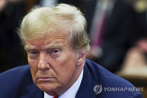 도널드 트럼프 미국 대통령.