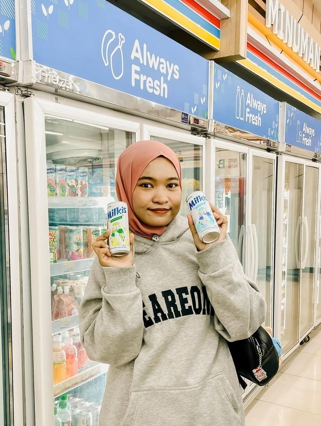 인도네시아에서 판매 중인 롯데칠성음료 밀키스