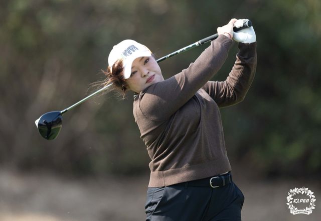 장하나의 드라이버 스윙.
