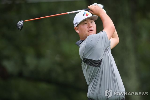 임성재의 2라운드 경기 모습. 