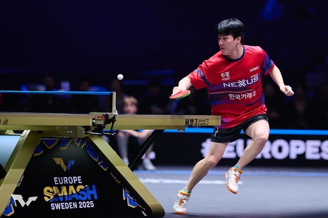 WTT 유럽 스매시 남자단식에 나선 안재현