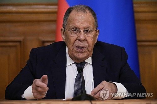 세르게이 라브로프 러시아 외무장관