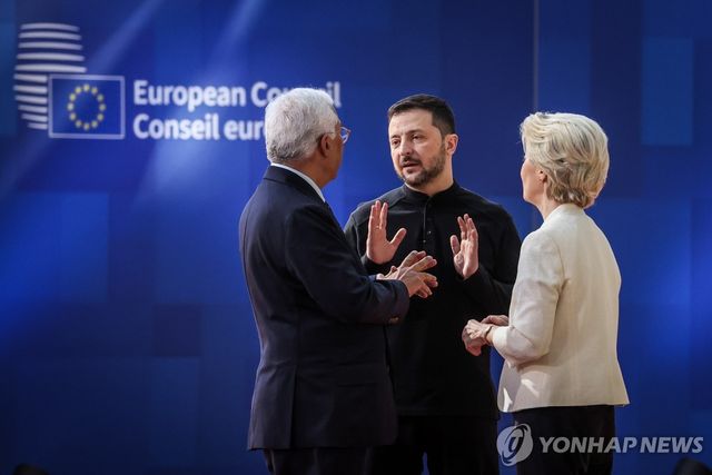 EU-우크라 정상(기사 내용과 무관)