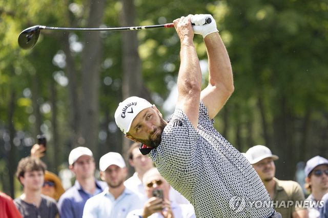 욘 람의 경기 모습.