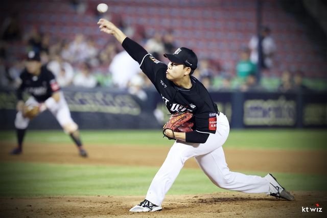 선발 복귀전에서 7이닝 1실점 역투를 펼친 소형준