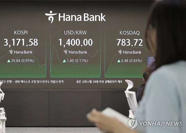 서울 중구 하나은행 본점 딜링룸