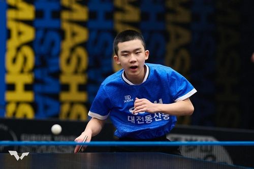 WTT 유럽 유스 스매시 남자단식에 나선 이승수