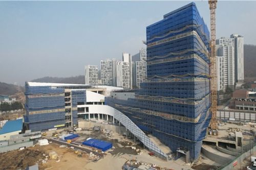 건립 공사가 진행 중인 인천시 루원복합청사