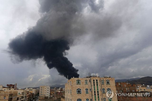 이스라엘, 후티 거점 공습