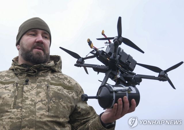 우크라이나군의 소형 드론
