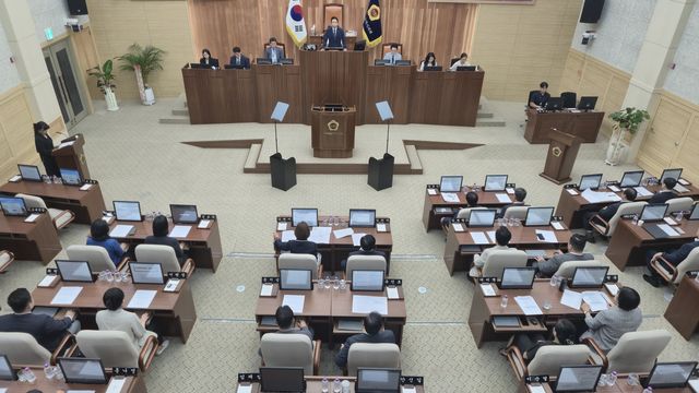 세종시의회 제100회 임시회 1차 본회의