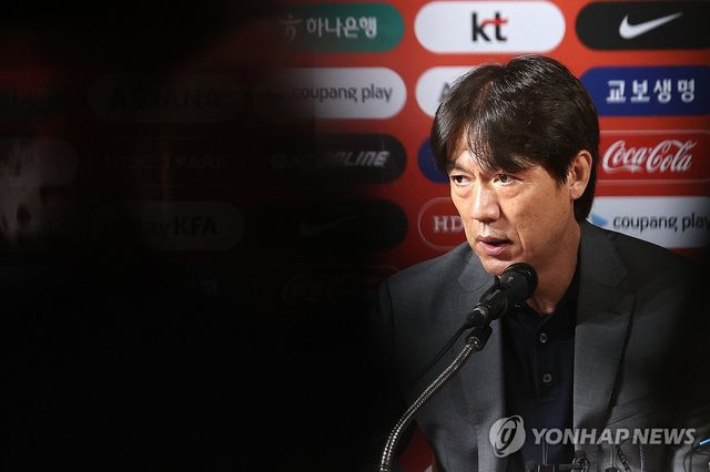 9월 A매치 2연전 명단 발표하는 홍명보 감독