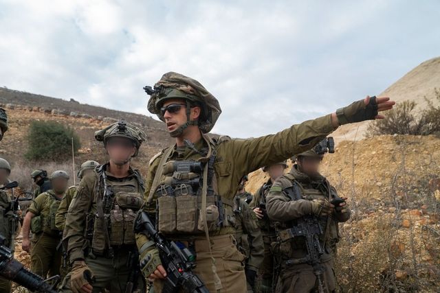 레바논 남부의 이스라엘군