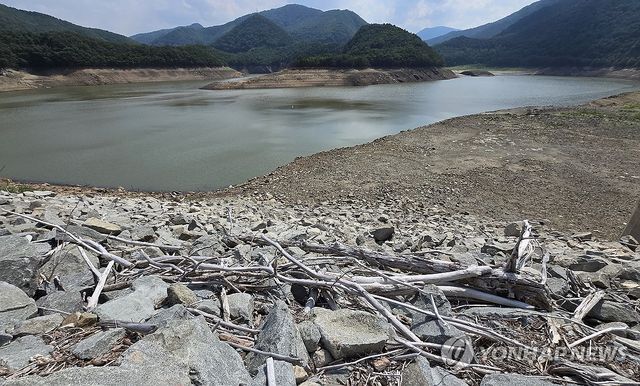 강릉시 상수원 저수율 사상 최저