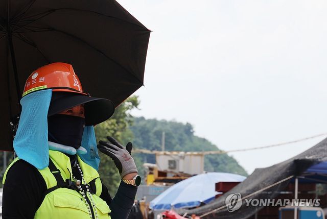 온열질환 예방을 위해 중무장