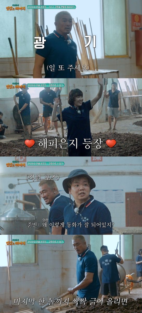 EBS, ENA 공동제작 '추성훈의 밥값은 해야지' 장면 일부