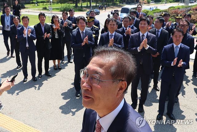 법무부 떠나는 박성재 장관