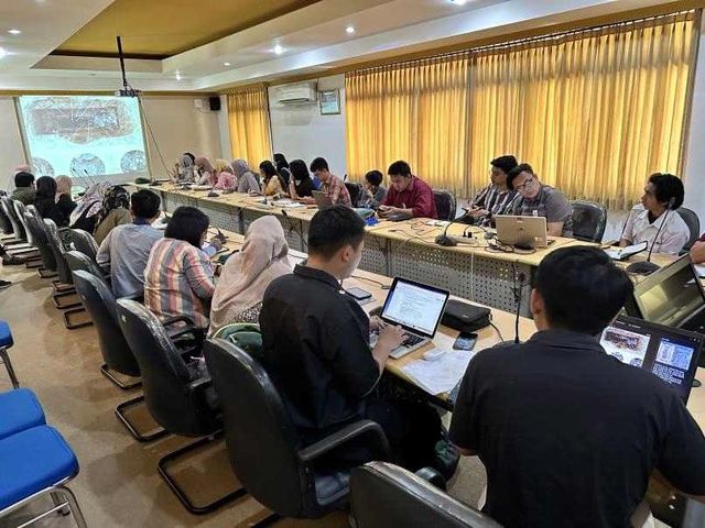 지난해 인도네시아에서 열린 문화유산 보존 현지 기술교육