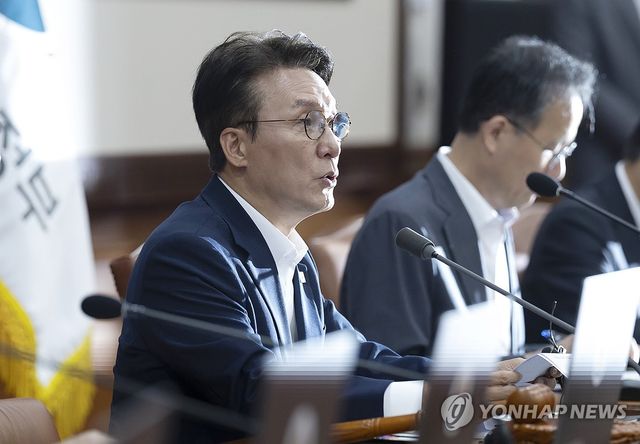 국무회의 주재하는 김민석 국무총리