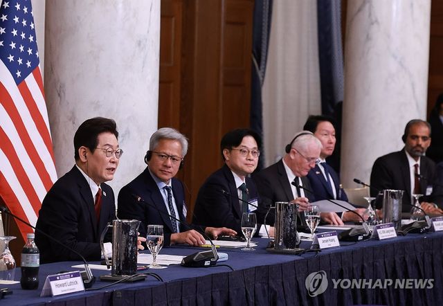 이재명 대통령, 한미 비즈니스 라운드 테이블 연설