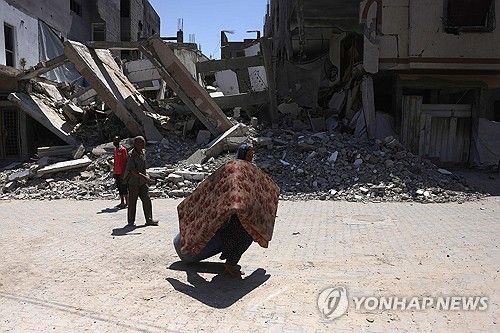 전쟁으로 폐허된 팔레스타인(기사 내용과 무관)