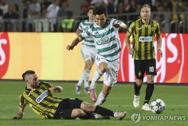 카이라트와의 경기에 나선 양현준