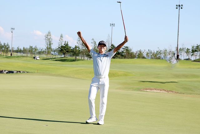 3연승에 도전하는 옥태훈. 