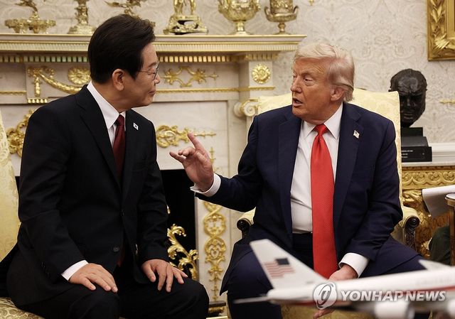 한·미 대통령, 정상회담