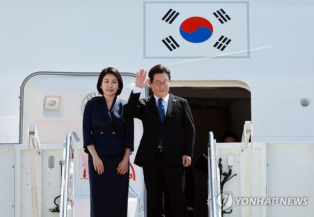 이재명 대통령 부부, 워싱턴 떠나 필라델피아로 출발