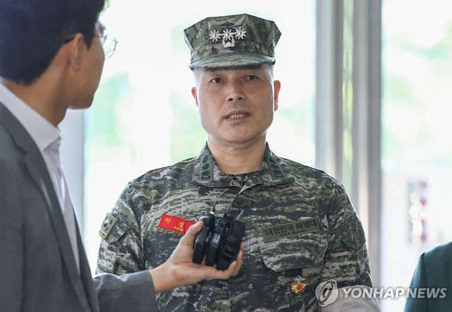 박정훈 수사단장, 순직해병특검 4차 참고인 조사차 출석