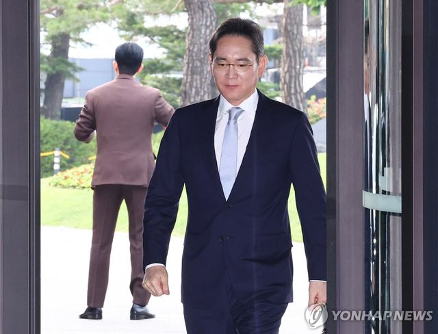 삼성 호암상 시상식 참석하는 이재용 회장