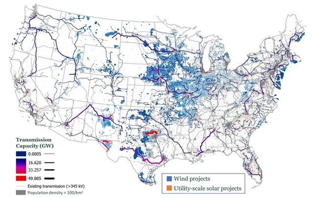 프린스턴대가 개발한 '넷제로 아메리카'로 본 2050년 미국 에너지 인프라 전망 