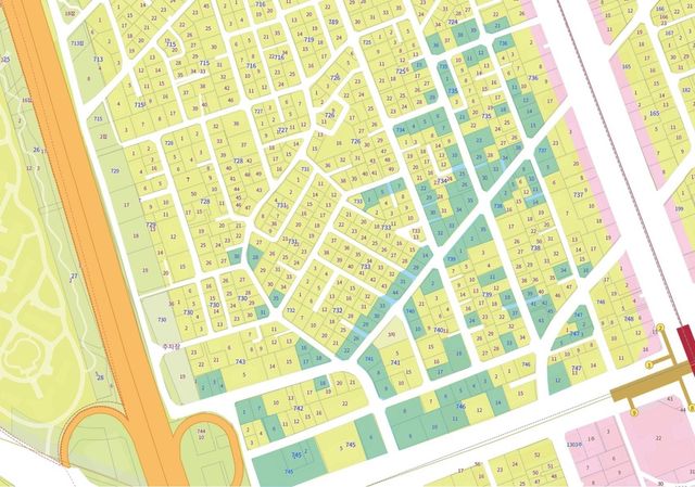 반드레길 골목형상점가 구역도