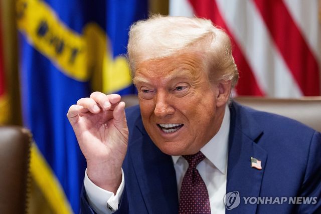 도널드 트럼프 미국 대통령