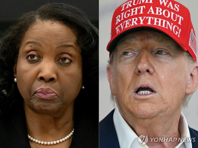 리사 쿡 연준 이사(왼쪽)와 도널드 트럼프 대통령