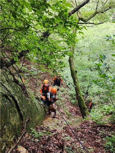 소요산 등산객 구조