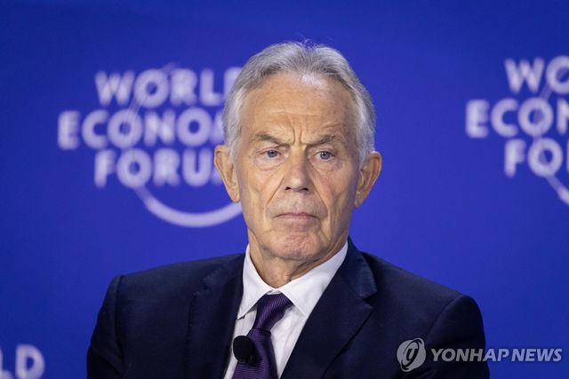 토니 블레어 전 영국 총리 [EPA 연합뉴스 자료사진. 재판매 및 DB 금지]