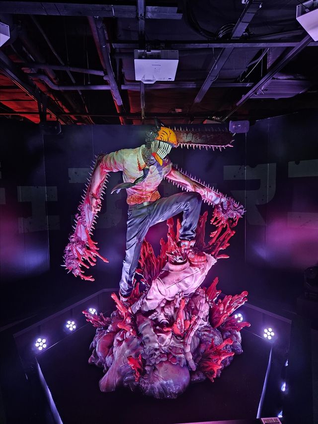 '체인소 맨' 전시