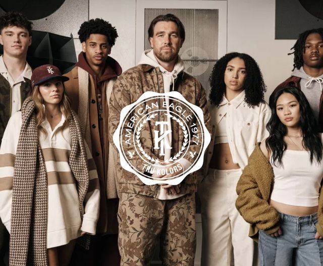 켈시의 스포츠웨어 브랜드 '트루 컬러스'와 손잡은 의류 브랜드 아메리카 이글 ['트루 컬러스' 홈페이지 캡처. 재판매 및 DB 금지]