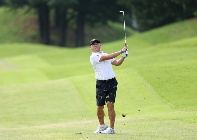 이태훈의 아이언샷.