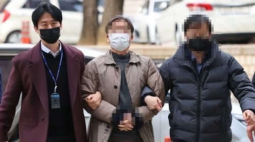 영장실질심사 출석하는 '창원 간첩단 사건' 연루자