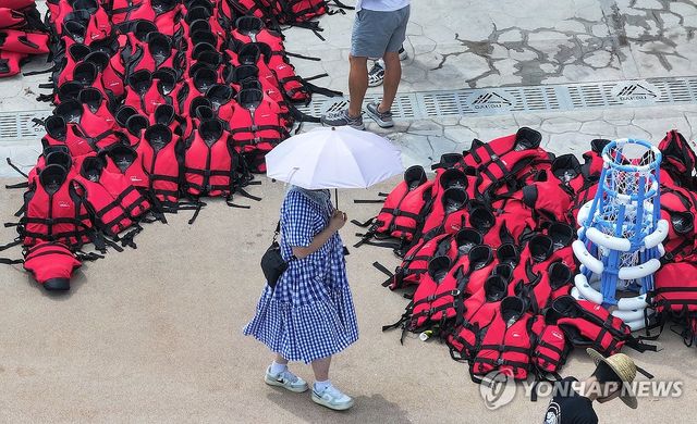 물놀이장 폐장에도 더위는 계속