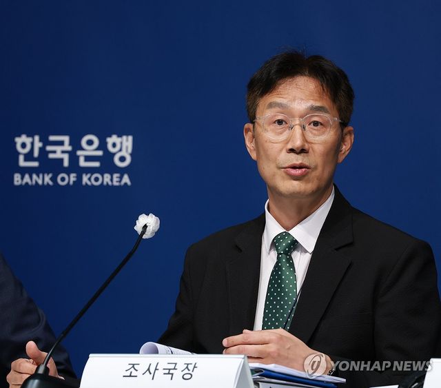 이지호 한국은행 조사국장 [연합뉴스 자료사진]
