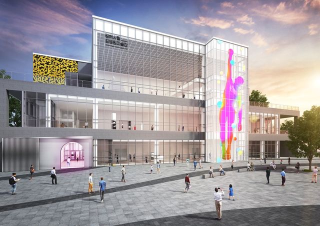 김해시립김영원미술관 조감도