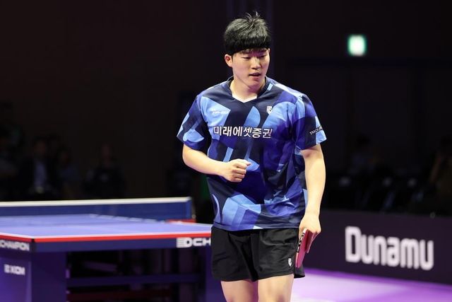 프로탁구리그 시리즈1 우승자인 박규현