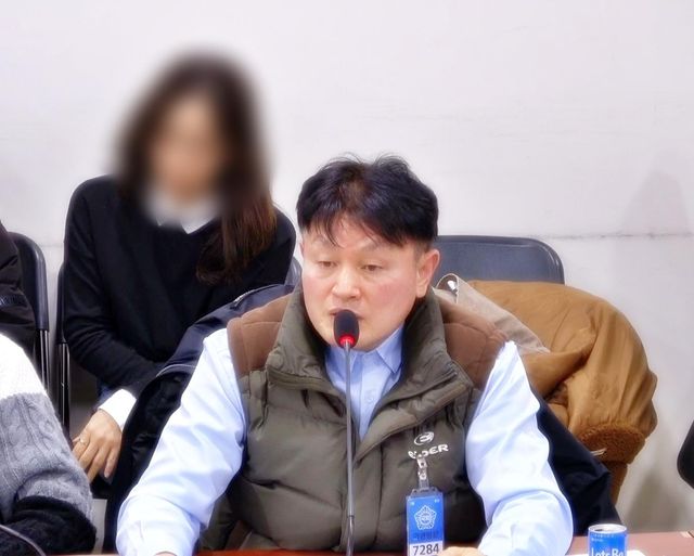 지난해 1월 유기피해인특별법 제정 필요성 공청회서발언하는 유진수 대표