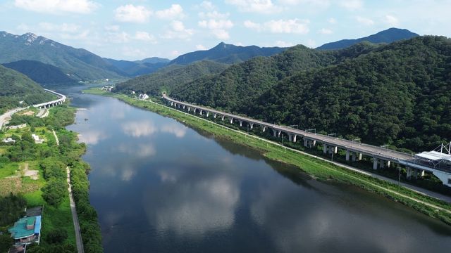 북한강 춘천연합마라톤 코스