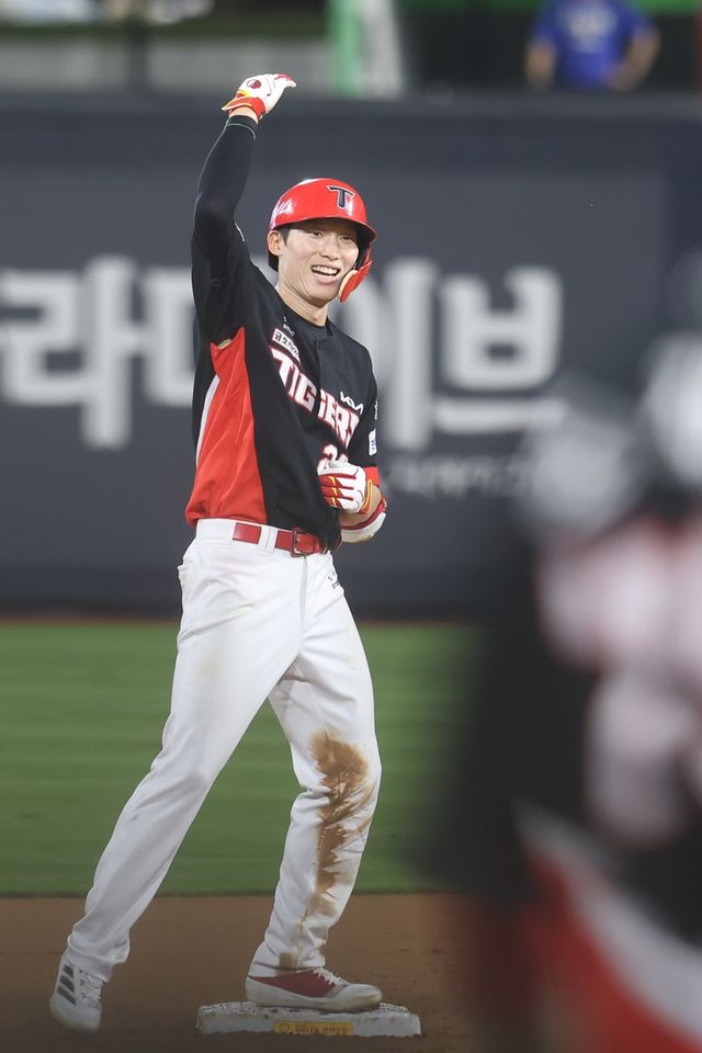 포효하는 김호령