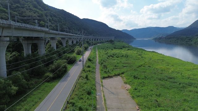 북한강 춘천연합마라톤 코스