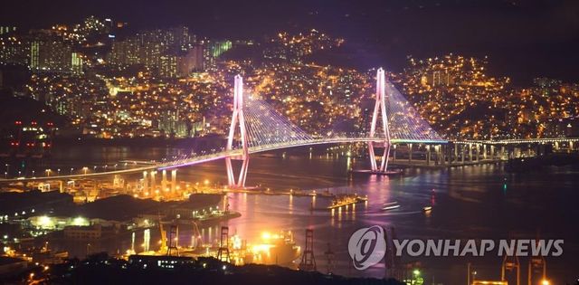 부산항대교 야경 [사진/성연재 기자]